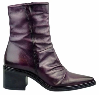Mjus Stiefelette L39205 Purple Lila Damen Echtleder Schuhe - Bild 1 von 4