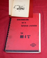 Handleiding O+K MH 4 C Graafmachine Bagger , Mobilbagger Orenstein Koppel