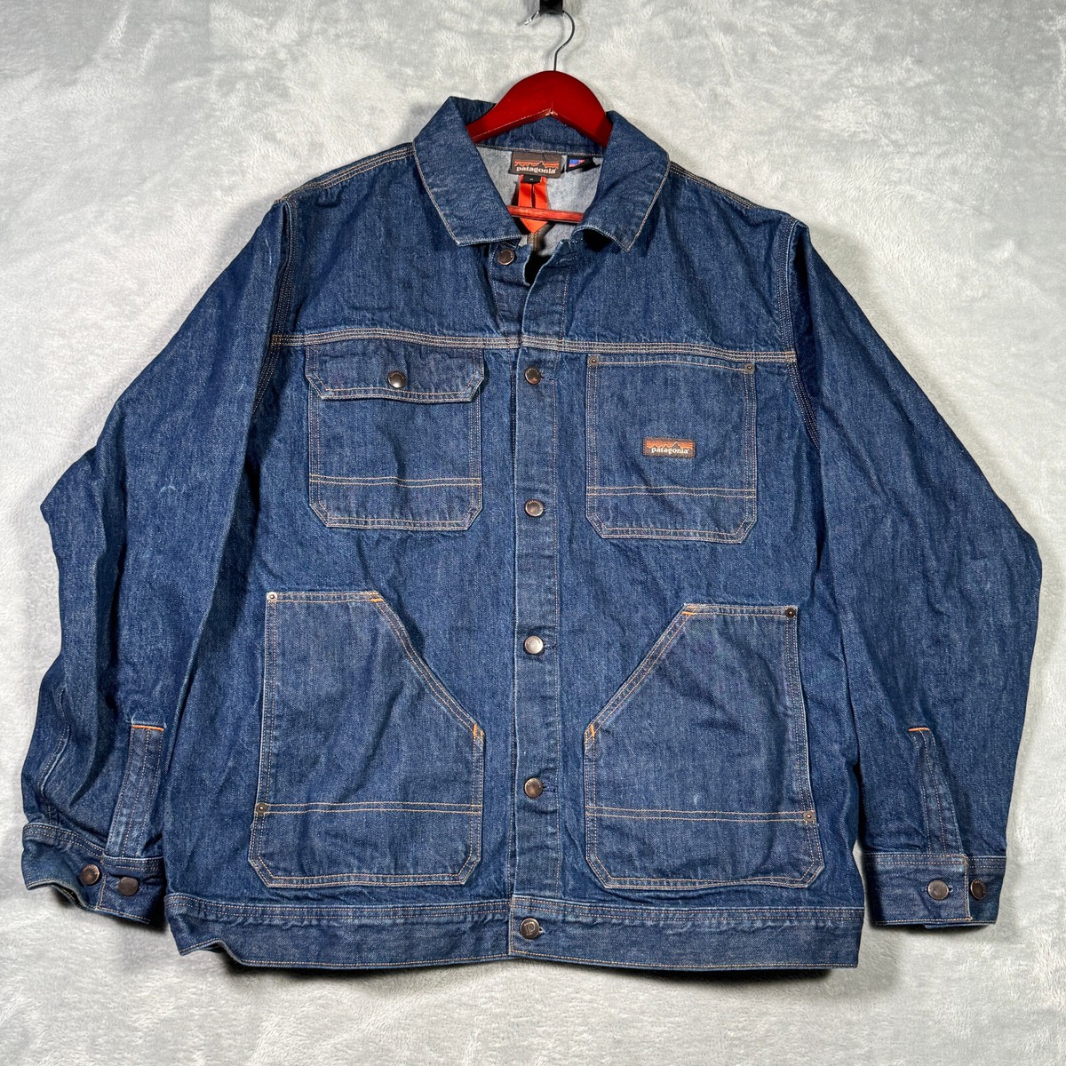 Denim Patagonia Men's Steel Patagonia Steel Forge Jacket