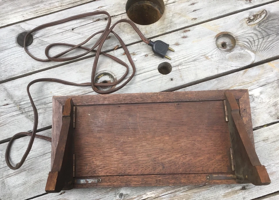 ANCIENNE CHAUFFERETTE DE PIEDS CID ÉLECTRIQUE FOOT HOT WATER BAG riscaldatore - Photo 2/4