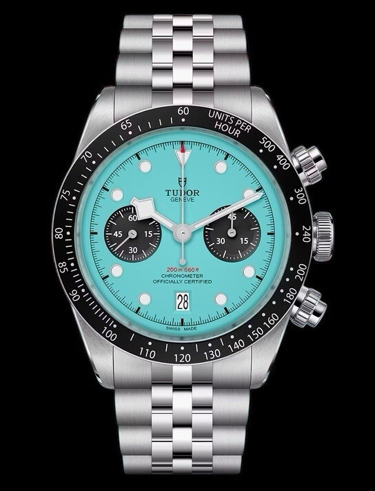 NEW RARE RELEASE 2025 🩵TIFFANY🩵 Tudor Black Bay 41mm Chrono