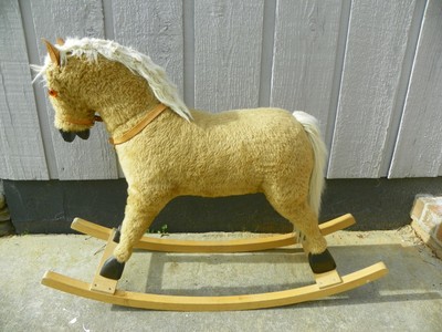 antique childs rocking horse