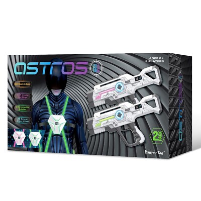 Laser Tag Rechargeable, Lazer Tag Game Set of 2 for Kids Indoor & Outdoor Pla...