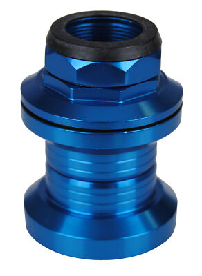 Alloy old school BMX bicycle headset - 1'' threaded w/ 32.5mm cups - BLUE
