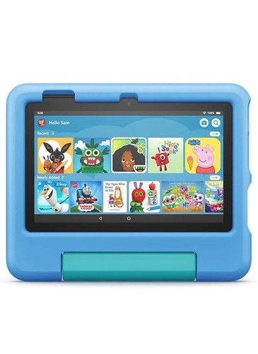 Amazon Fire 7 Kids Tablet 7 inch Display Ages 3–7 16 GB Blue latest ...