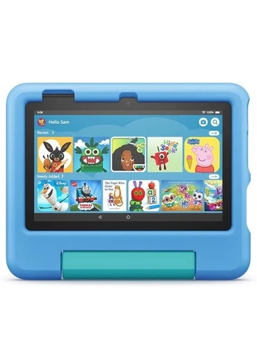 Amazon Fire 7 Kids Tablet 7 inch Display Ages 3–7 16 GB Blue latest