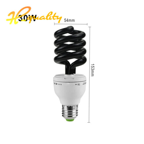 E27 15W 40W UV Ultraviolet Fluorescent Blacklight Light Bulb Lamp CFL AC 220V - Picture 12 of 14