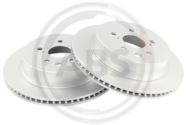 2X Bremsscheibe A.B.S. 18910 Grauguss FüR Lexus GS RC 200T ARL10_ ARL10R ASC10-image