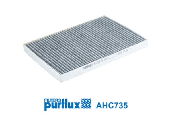 Innenraumfilter Purflux AHC735 Aktivkohlefilter FüR Tesla Model 100D AWD 60D 70D-image