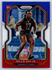 2020 Panini Prizm #329 Willie Gay Jr. Prizm Red White and Blue