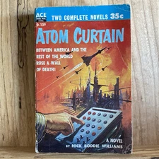 Atom Curtain / Alien From Arcturus Williams & Dickson Ace Double Paperback Book