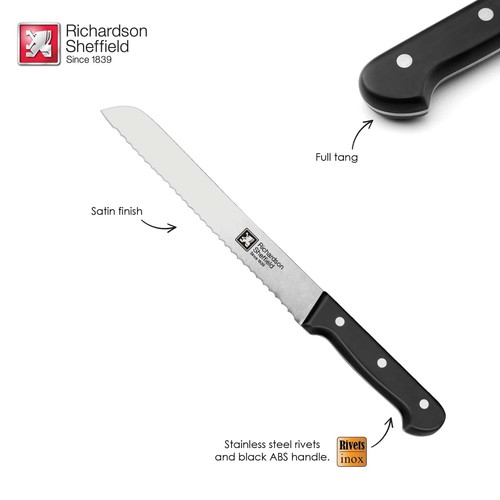 Richardson Sheffield Universal 8.5-Inch Bread Knife - Picture 4 of 6