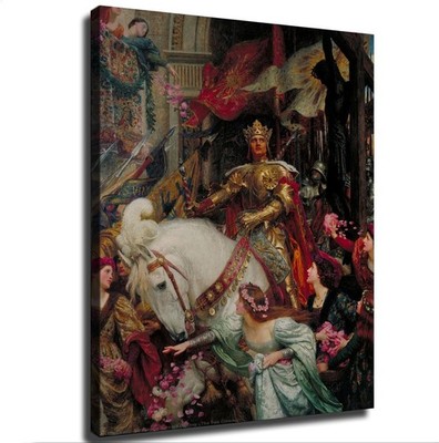 Two Crowns Famous Paintings Wall Art Prints Poster Decorative Canvas Wall Art 