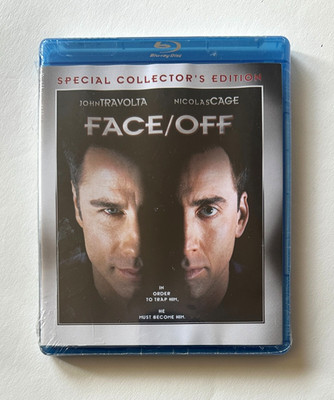 John Woo FACE/OFF (1997) Travolta/Cage Special Collector's Edition 2007 Blu-ray