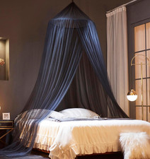 Bed Canopy Mosquito Net for Bed, Canopy Bed Curtains, Dome Mosquito Netting Bed