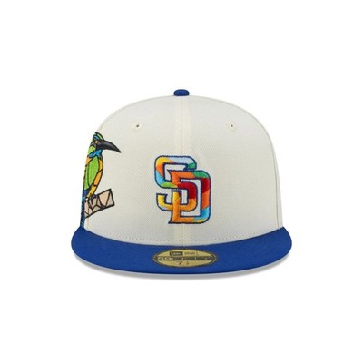 New Era 59Fifty San Diego Padres City Element El Salvador Green UV NWT - 7 3/4
