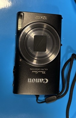 Canon PowerShot ELPH 350 HS / IXUS 275 HS 20.2MP Digital Camera - Black