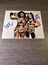 Katana Chance And Kayden Carter Dual Signed 8x10 Wwe Nxt 