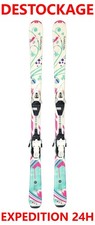 Ski Bambino TECHNO PRO "SWEETY" Taglia: 140 Cm = 1 Metro 40 + Fissaggi