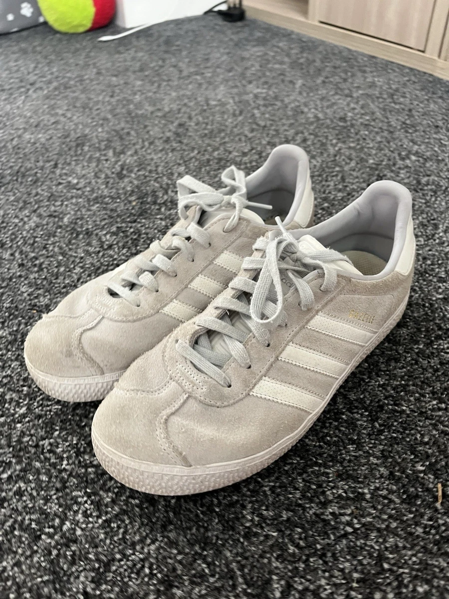 adidas gazelle silver green womens adidas Originals Gazelle Trainers in Light Blue main image 1