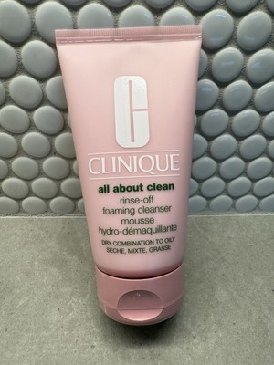Clinique All About Clean Rinse-Off Foaming Cleanser 5 oz Full Size