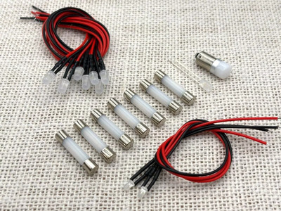 Sansui QR-6500 receiver replacement front LED lamps bulbs lights upgrade kit