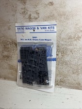 RATIO Wagon & Van Kits #5081, N.E. (ex N.B.) Empty Cask Wagon, OO GAUGE