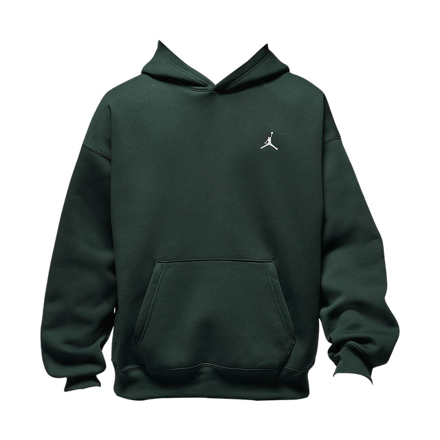 Jordan Brooklyn Oversized Fleece Hoodie Midnight Green Sail IB7235-316