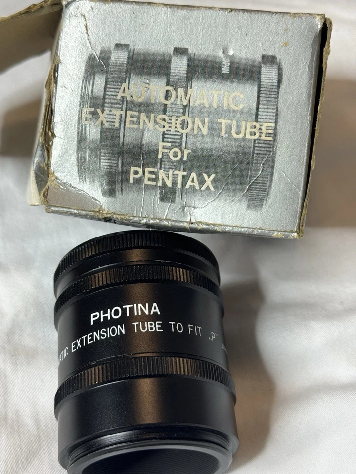 Photina Automatic Extension Tube for Pentax Mount Made in Japan - Image 3 of 4