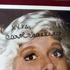 Rare Celebrity Autograph Lot Bob Hope Fats Domino Carol Channing Signed Photos  — photo 10
