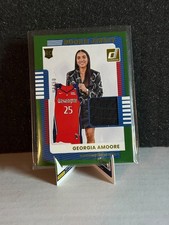 2025 Panini WNBA Donruss - Green Rookie Jersey #1 Georgia Amoore (RC) /30