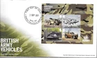 2021 British Army Vehicles MS, RM Ltd Edi, FDC (unaddressed),  BFPO 707 SpHS