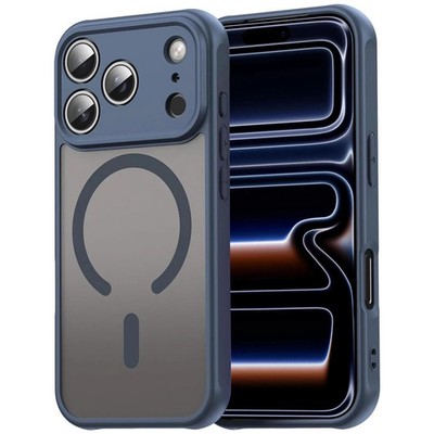 STOSSFESTE MAGNET MATTE HÜLLE FÜR IPHONE 17 16 15 14 13 12 PRO MAX PLUS COVER