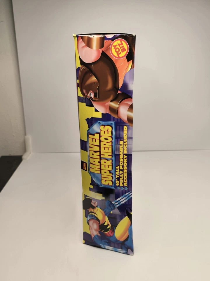 "Paquete de 2 figuras de acción de lujo de 10"" Marvel Super Heroes Cable vs Apocalypse" Foto 2 de 4