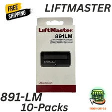 LiftMaster 891LM 1 Button Garage Door Opener Remote Control - (Pack of 10)