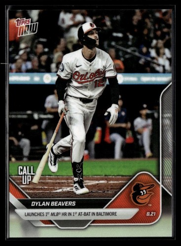 2025 Topps Now 590 Dylan Beavers