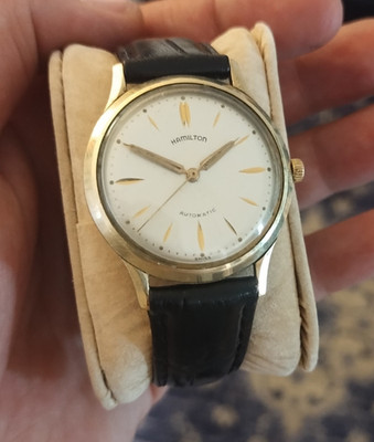 1950's Vintage HAMILTON Automatic watch Hamilton 666  MICRO-ROTOR ,