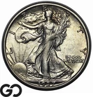 1927-S Walking Liberty Half Dollar *Major San Francisco Key Date* Choice AU++