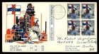 Mayfairstamps Netherlands FDC 1960 Worker Factory and Flag First Day Cover aaw_7