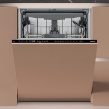 Hotpoint Integrated Dishwasher 60cm 16Place Settings Black MaxiSpace H7IC16M6 UK