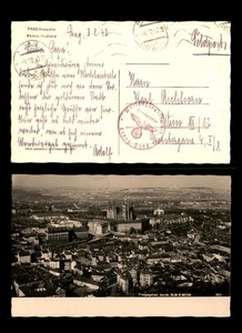 Mayfairstamps Czechoslovakia Prague birds eye view Post Card cca_16551