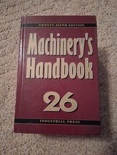 Machinerys Handbook 26 26th Edition Industrial Press Excellent Condition