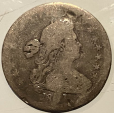 1801 Draped Bust Half Dime. Free Shipping!!!!!!!!!