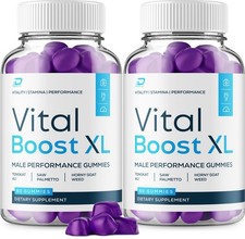 (2 Pack) Vital Boost XL Gummies for Men – VitalBoost XL Gummy Natural Blend