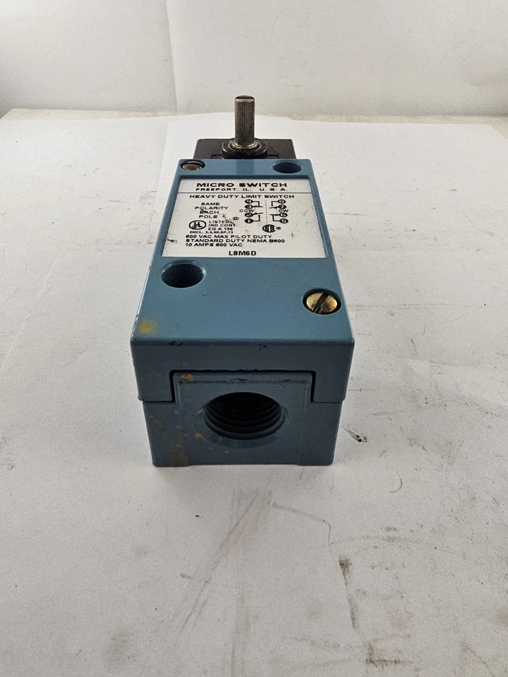 LSM6D HEAVY DUTY LIMIT SWITCH MICRO SWITCH HONEYWELL - Image 3 of 4