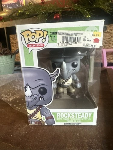 Funko Pop! Television TMNT Teenage Mutant Ninja Turtles Rocksteady #143