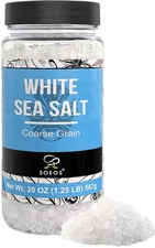 Sea Salt, Coarse Grain, 20 Oz (1.25 Pound), Non-Gmo, Nature Himalayan White Salt