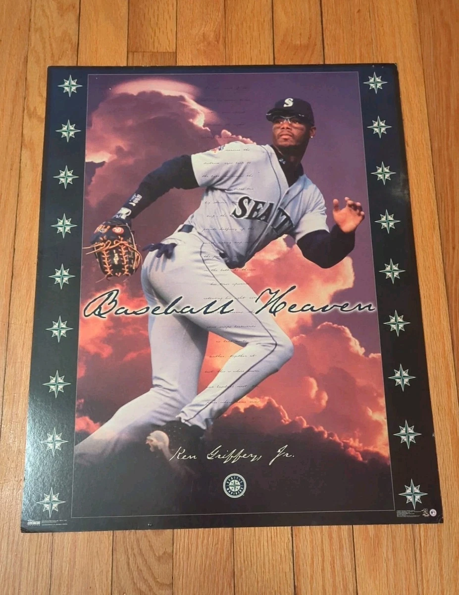 激レア未使用 グリフィー マリナーズ1994年 ポスター GRIFFEY MLB Seattle Mariners Ken Griffey Jr And Los Angeles Dodgers Sports