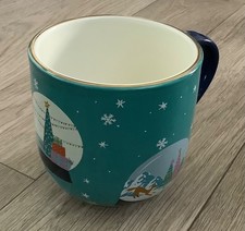 Fat Face Snow Globe Green Mug , Brand new - RRP £12.50