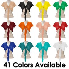 Chiffon Tie Top Belly Dance Wrap Choli Gypsy Haut Orientale Blouse Ruffle Short